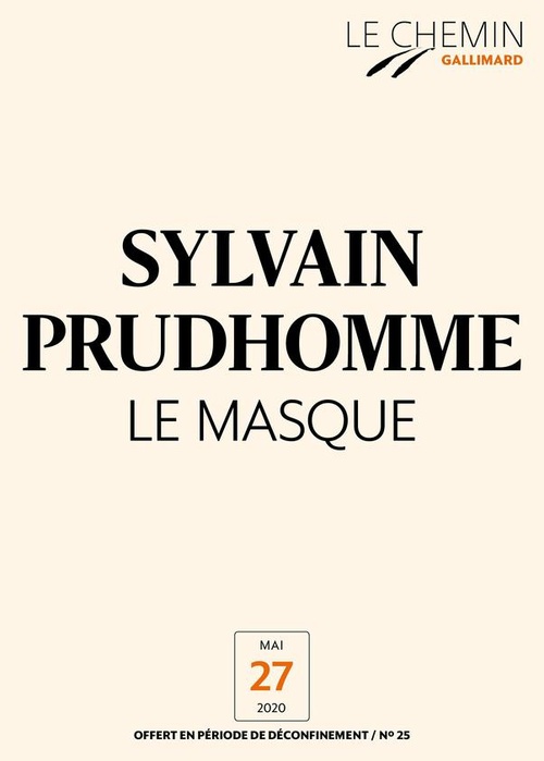 ebook cover of Le Chemin (N°25) - Le Masque, by Sylvain Prudhomme