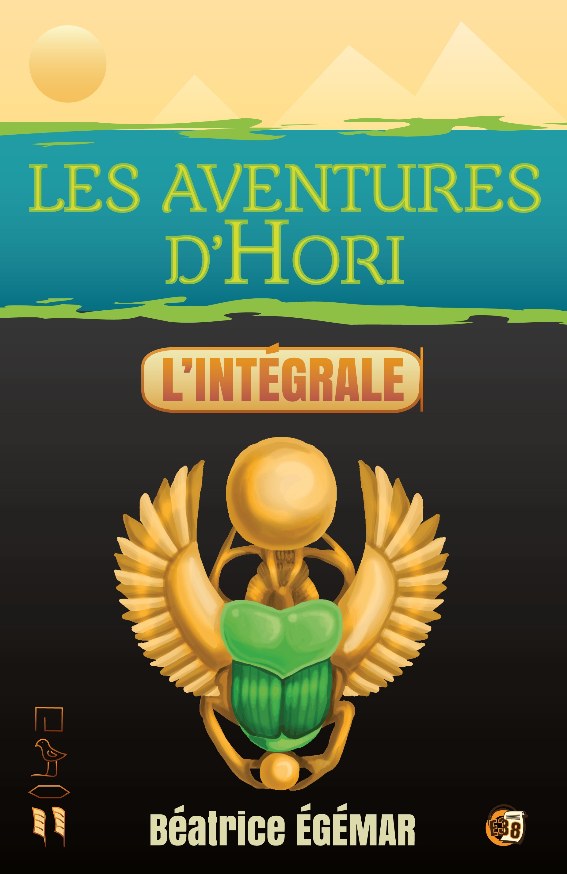 Couverture ebook de Les aventures d'Hori, de Béatrice Egémar