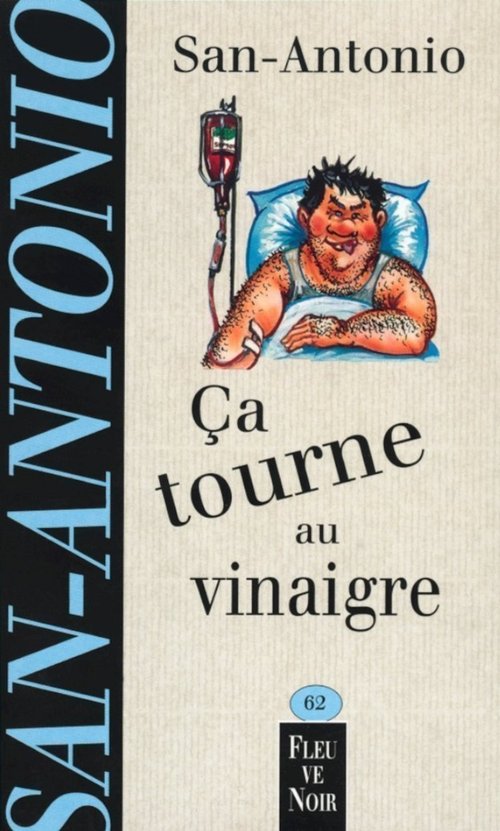 Couverture ebook de Ca tourne au vinaigre, de San-Antonio