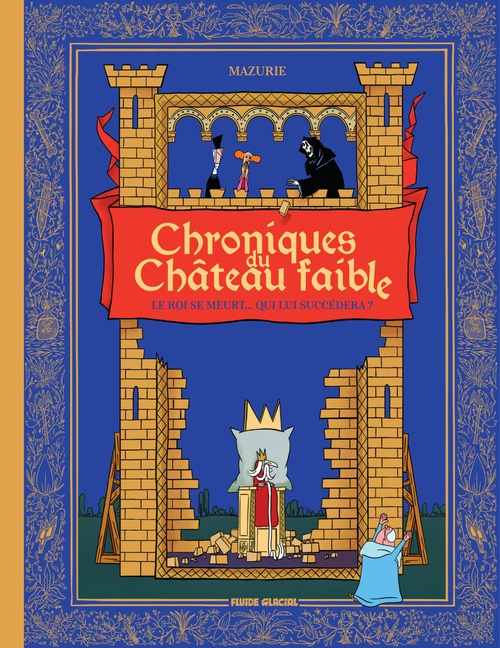 Couverture ebook de Chroniques du Château faible, de Mazurie