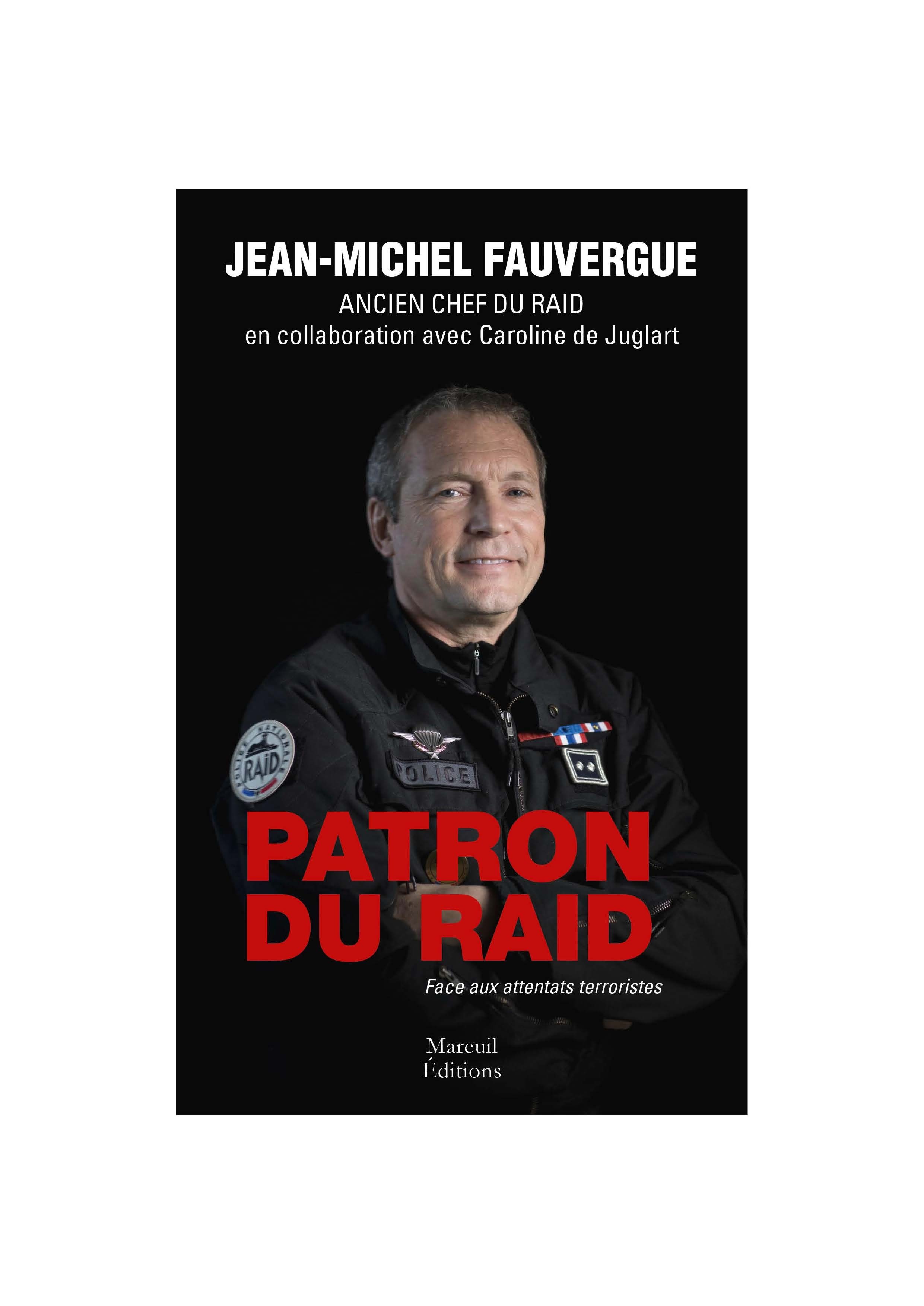 ebook cover of Patron du Raid, by Jean-Michel Fauvergue, Caroline de Juglart