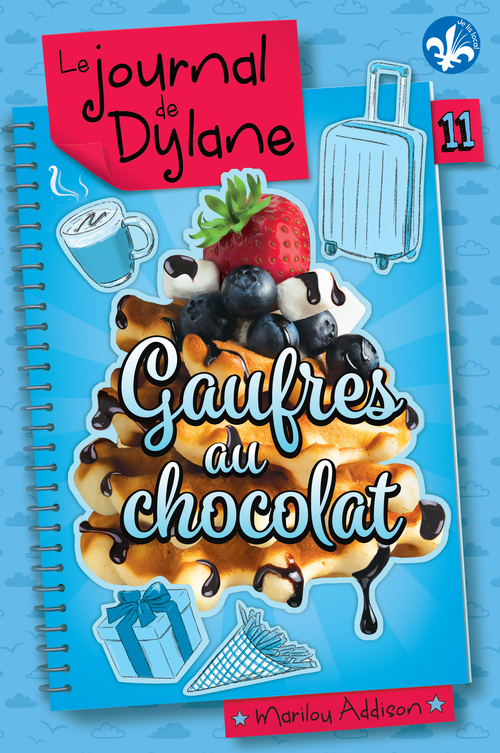 ebook cover of Gaufres au chocolat, by Marilou Addison