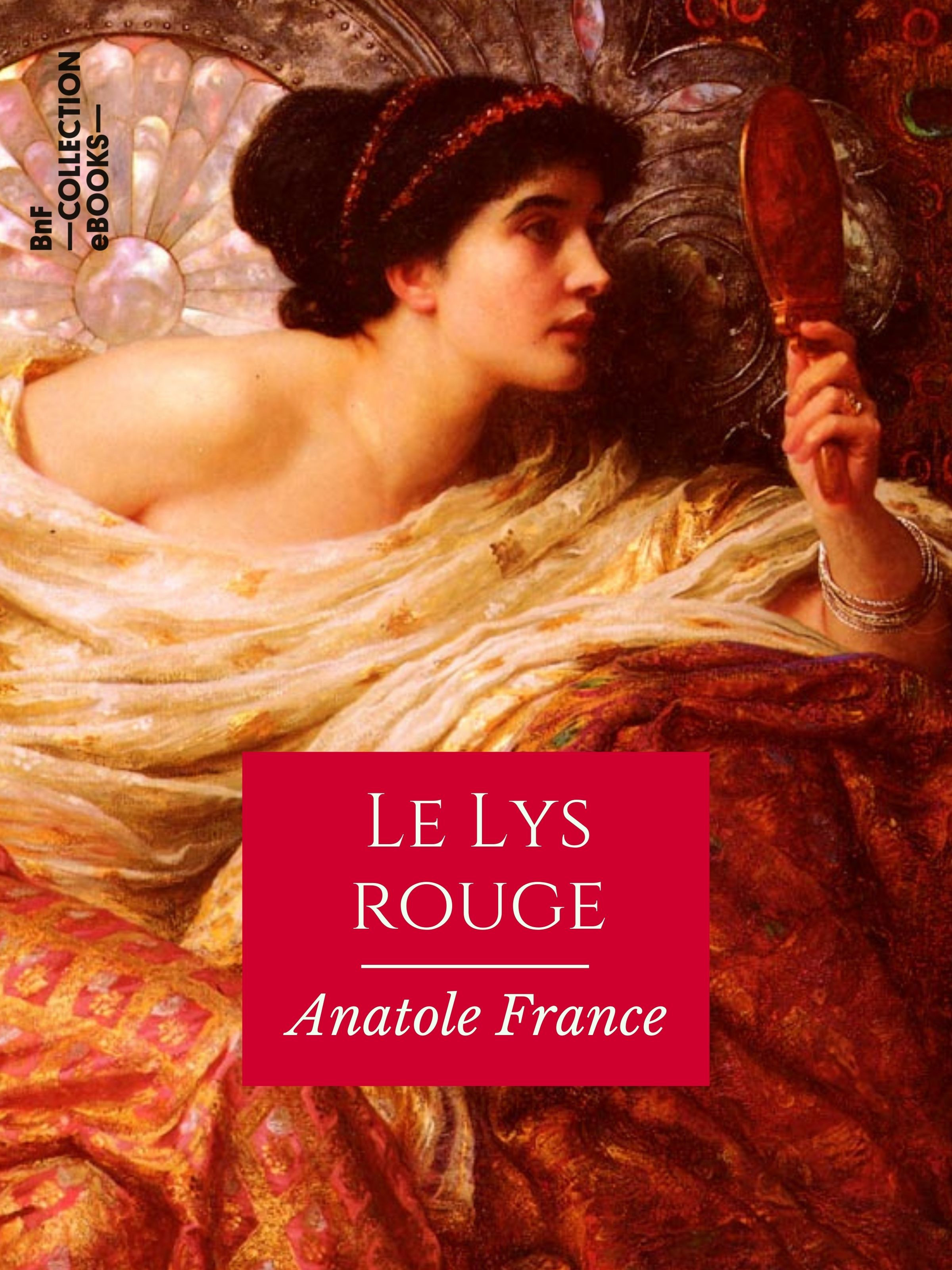 ebook cover of Le Lys rouge, by Anatole France