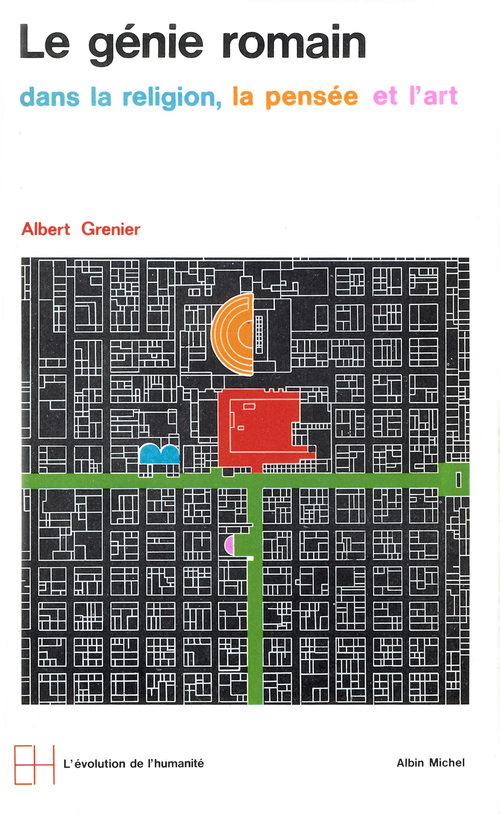 ebook cover of Le Génie romain dans la religion, la pensée et l'art, by Albert Grenier
