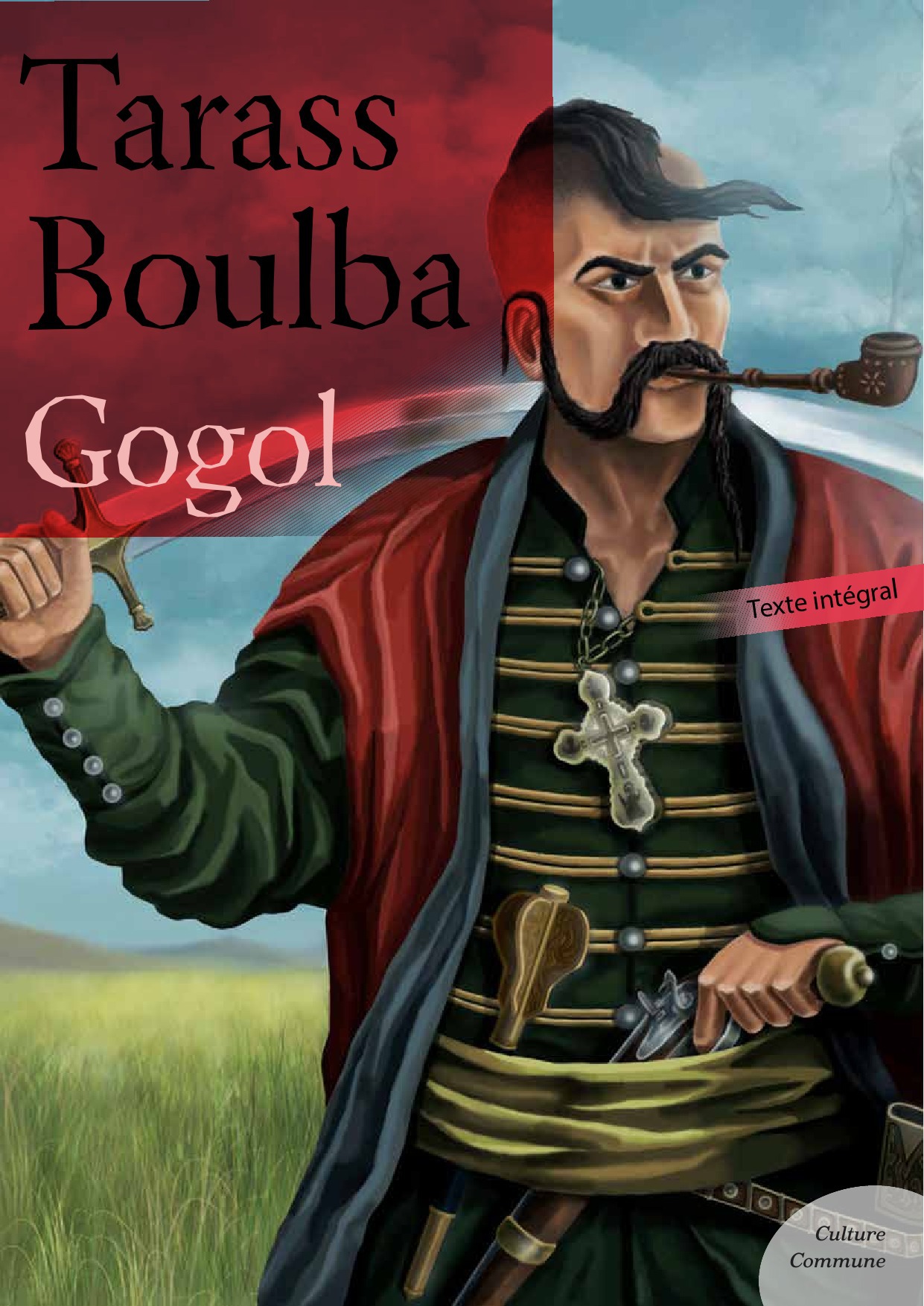 Couverture ebook de Tarass Boulba, de Nikolai Vassilievitch Gogol
