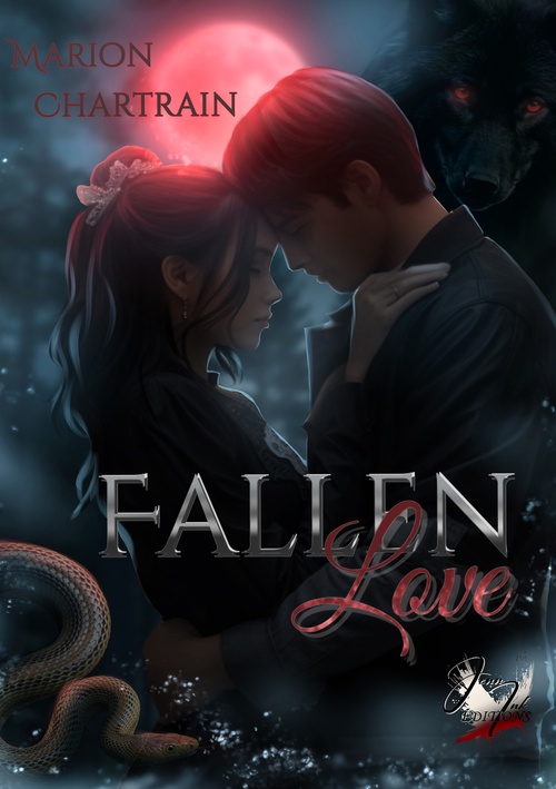 Couverture ebook de Fallen love, de Marion Chartrain