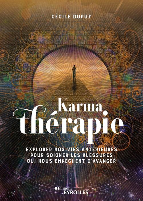 Couverture ebook de Karmathérapie, de Cécile Dupuy