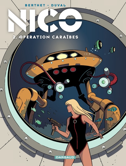 Couverture ebook de Nico - Tome 2 - Opération Caraïbes, de Philippe Berthet, Fred Duval