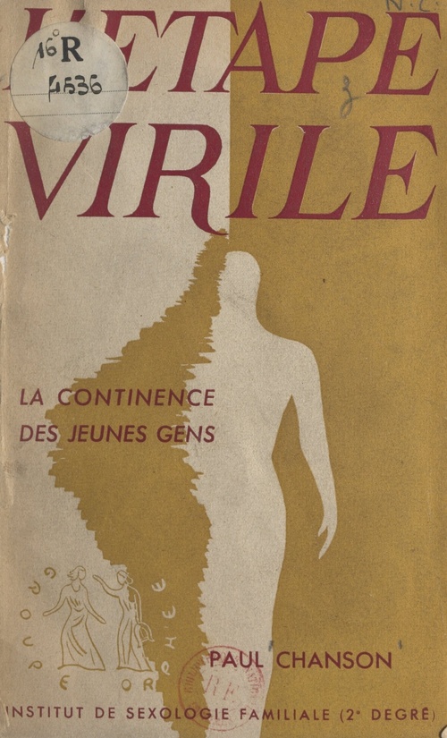 Couverture ebook de L'étape virile (la continence des jeunes gens), de Paul Chanson
