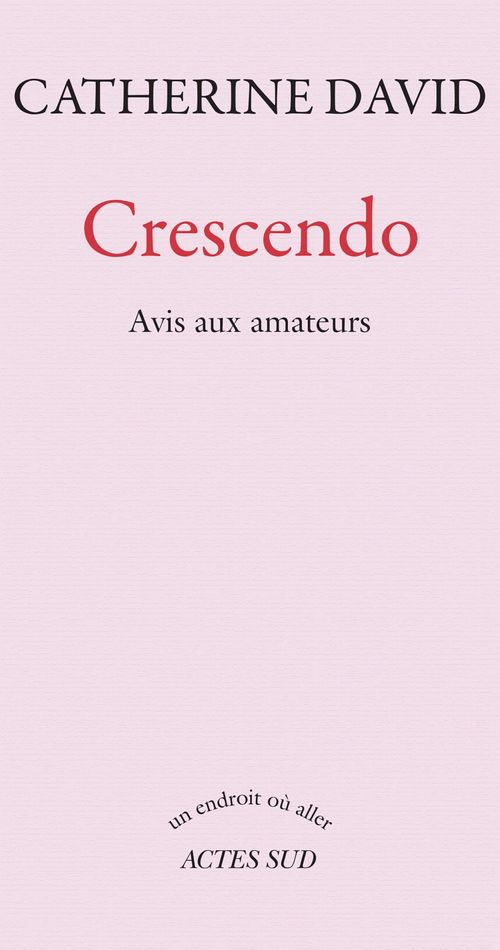 Couverture ebook de Crescendo, de Catherine David
