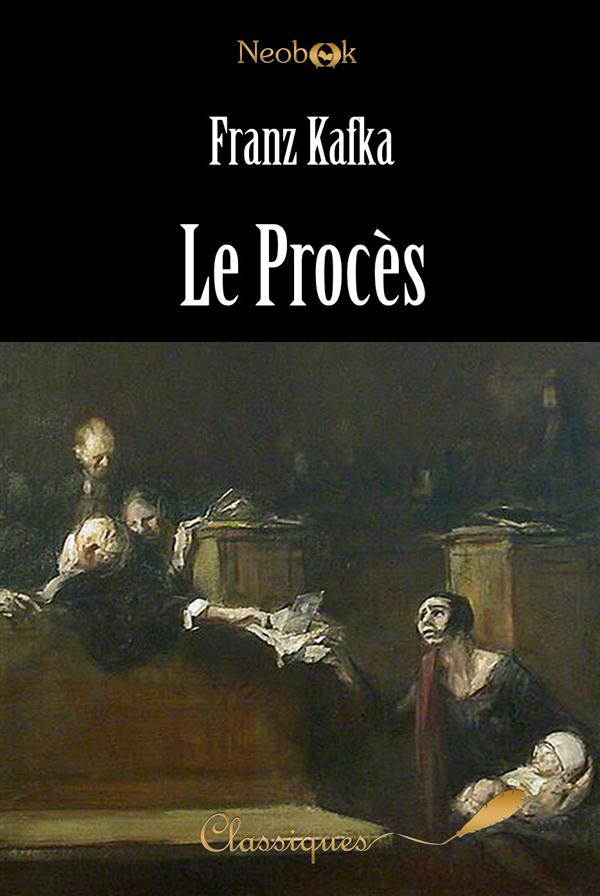 Couverture ebook de Le Procès, de Franz Kafka