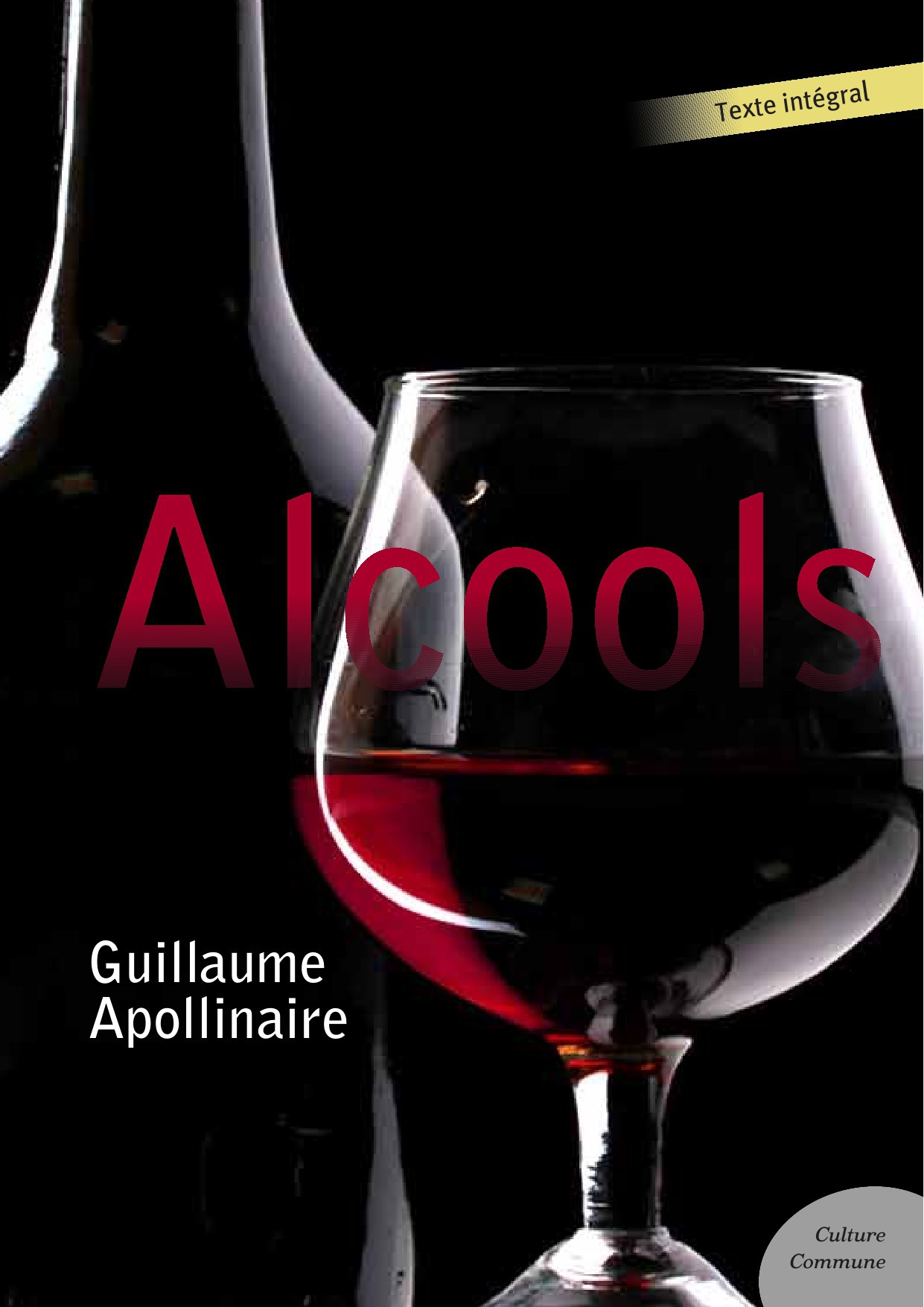 ebook cover of Alcools, by Guillaume Apollinaire