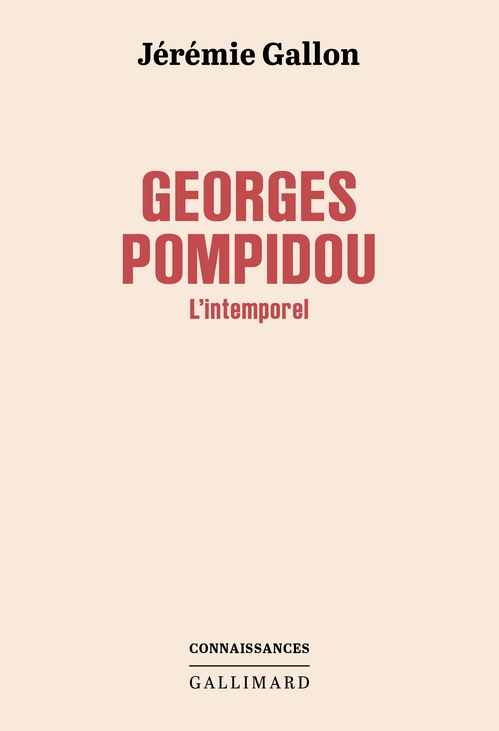 ebook cover of Georges Pompidou. L'intemporel, by Jérémie Gallon
