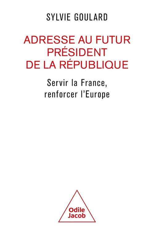 Couverture ebook de Adresse au futur Président de la République, de Sylvie Goulard