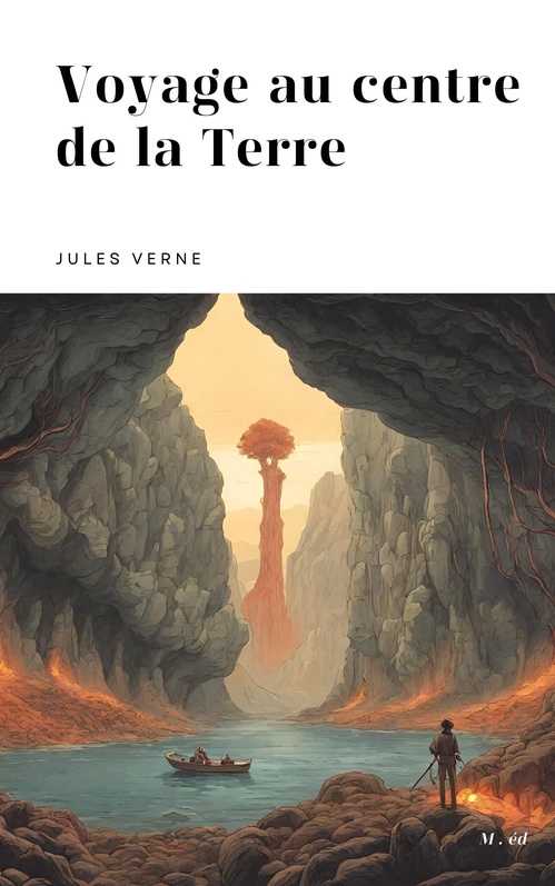 ebook cover of Voyage au centre de la Terre (édition complète et illustrée), by Jules Verne