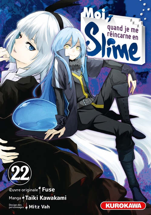 Couverture ebook de Moi, quand je me réincarne en Slime - Tome 22, de Fuse, Taiki Kawakami, Vah Mitz