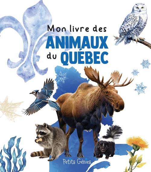 Couverture ebook de Mon livre des animaux du Québec, de Joanie Ferland-Globensky