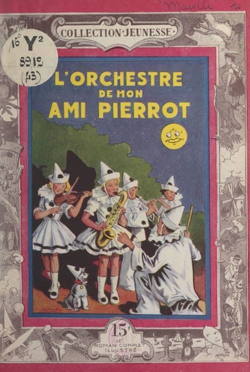 Couverture ebook de L'orchestre de mon ami Pierrot, de Claude Marsele