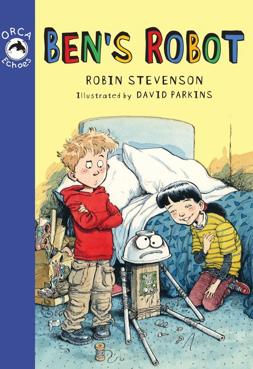 Couverture ebook de Ben's Robot, de Robin Stevenson