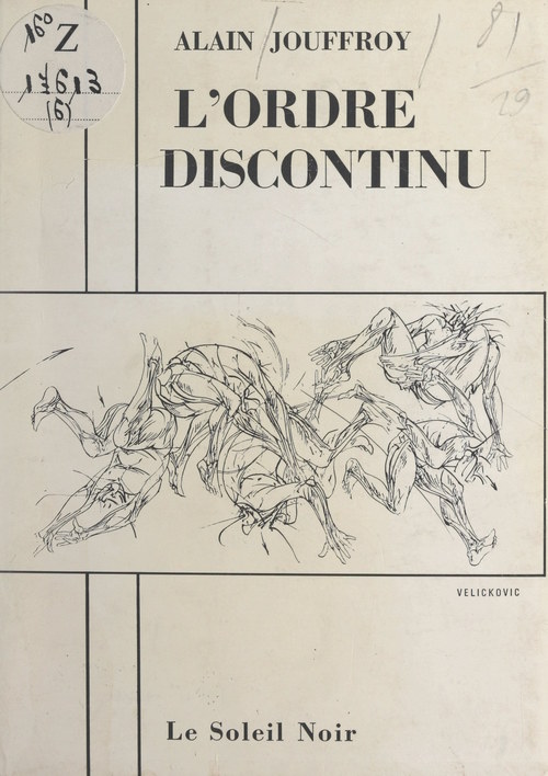Couverture ebook de L'ordre discontinu, de Alain Jouffroy