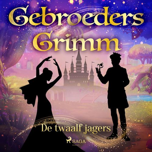 Couverture audiobook de De twaalf jagers, de De Gebroeders Grimm