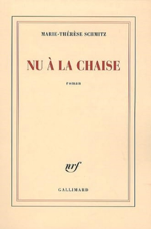Couverture ebook de Nu à la chaise, de Marie-thérèse Schmitz