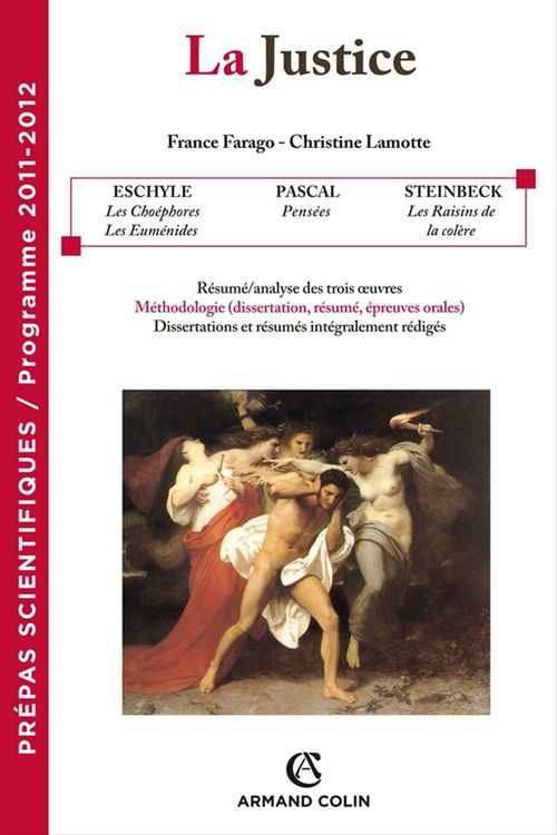 ebook cover of La justice, by France Farago