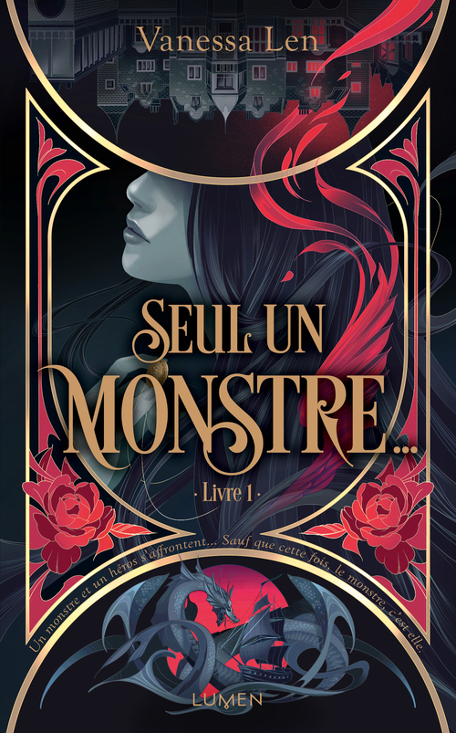 Couverture ebook de Les Monstres - Tome 1 Seul un monstre..., de Vanessa Len