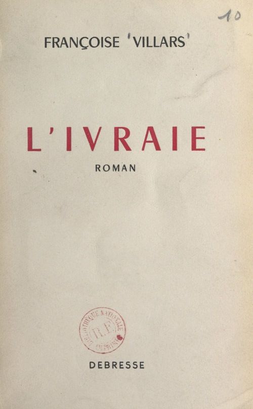 Couverture ebook de L'ivraie, de Francoise Villars