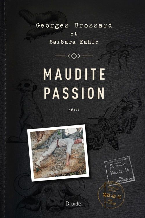 Couverture ebook de Maudite passion, de Barbara Kahle, Georges Brossard