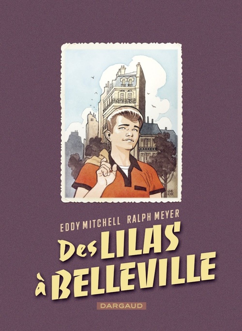 ebook cover of Des Lilas à Belleville, by Eddy Mitchell