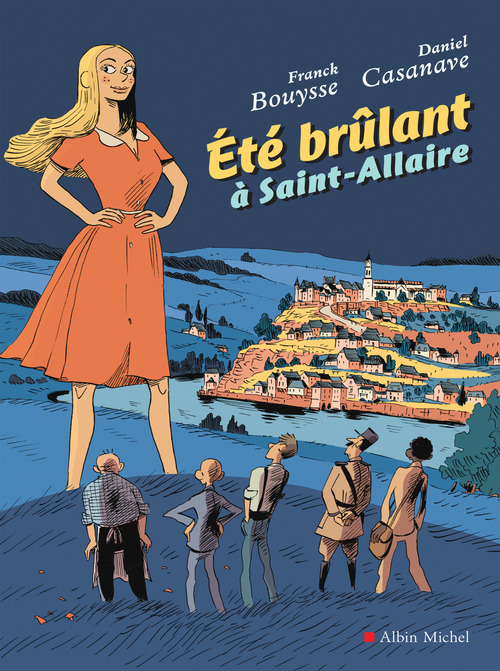 Couverture ebook de Eté brûlant à Saint-Allaire, de
