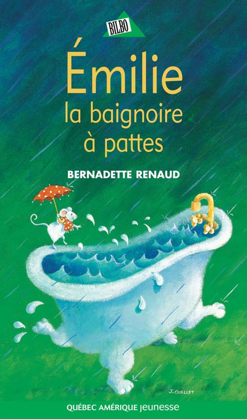Couverture ebook de Émilie, la baignoire à pattes, de D. Buteau, Bernadette Renaud