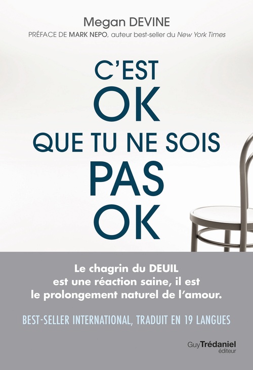 Couverture ebook de C'est ok que tu ne sois pas ok - Rien de plus normal que d'aller mal durant un deuil, de Megan Devine