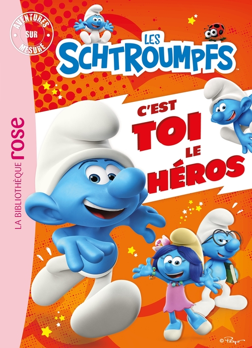 Couverture ebook de Les Schtroumpfs - C'est toi le héros XXL, de Collectif
