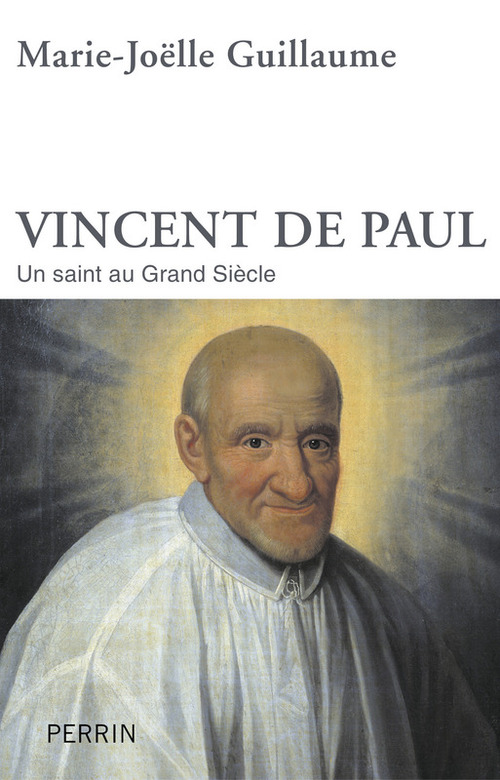 Couverture ebook de Vincent de Paul, de Marie-Joëlle Guillaume