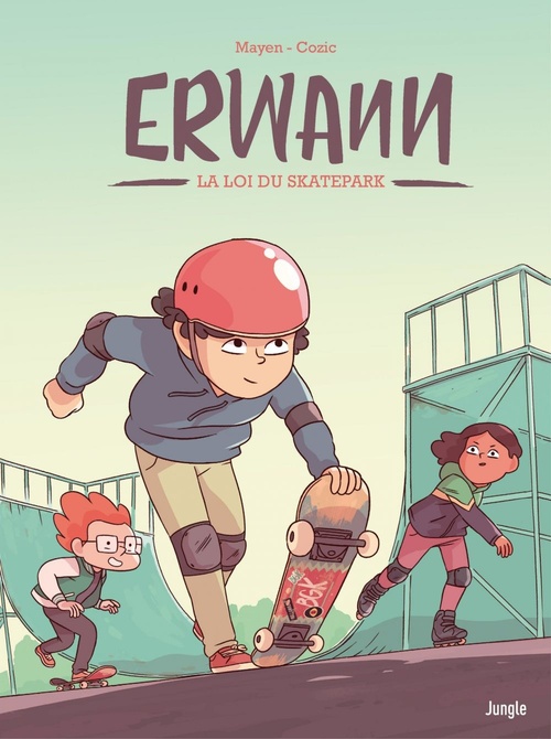 ebook cover of Erwann - Tome 1 - La loi du skatepark, by Yann Cozic, Cédric Mayen