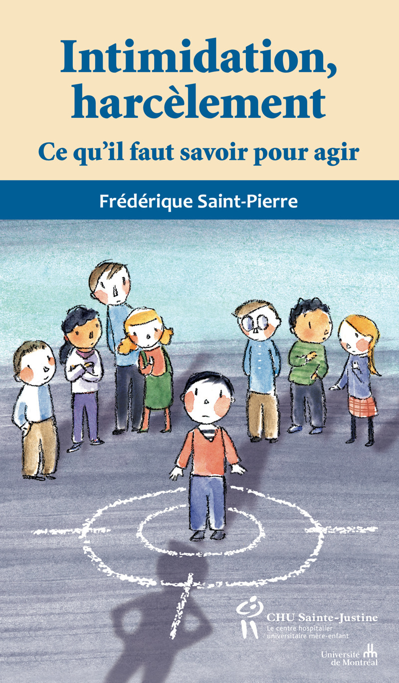 Couverture ebook de Intimidation, harcèlement, de Frédérique Saint-Pierre