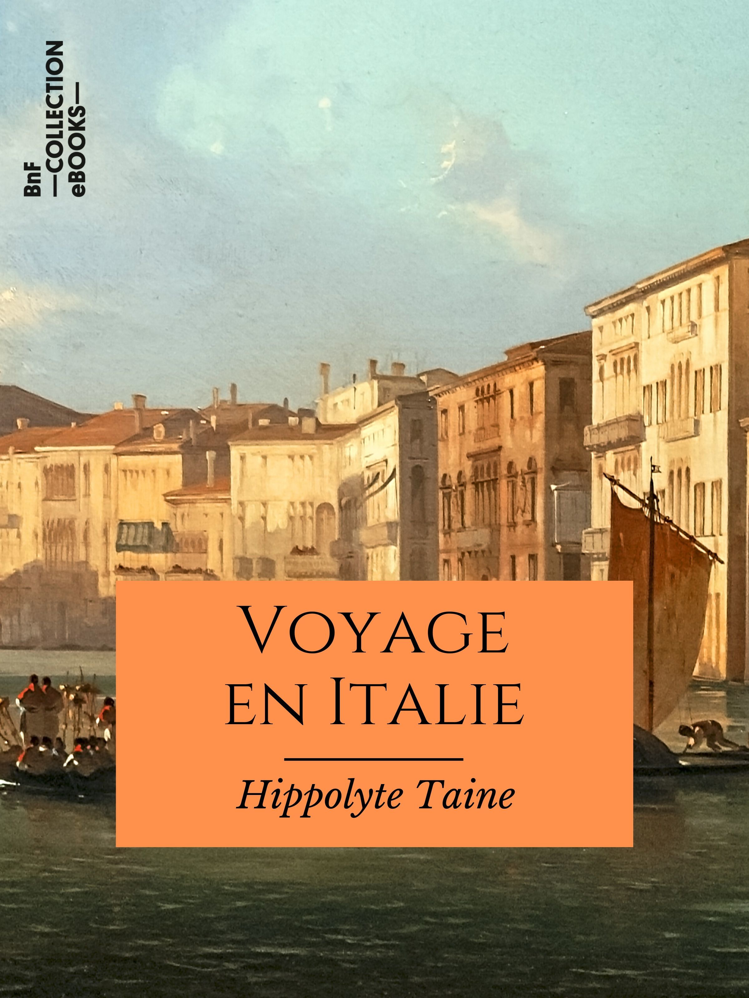 Couverture ebook de Voyage en Italie, de Hippolyte Taine