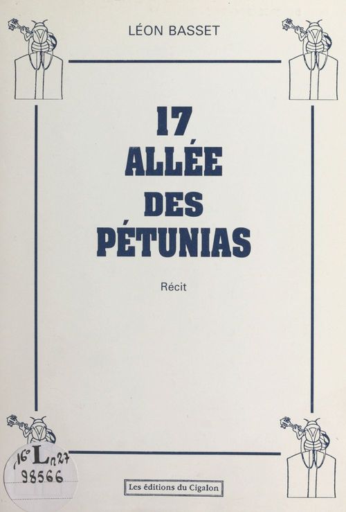 ebook cover of 17, allée des Pétunias, by Leon Basset