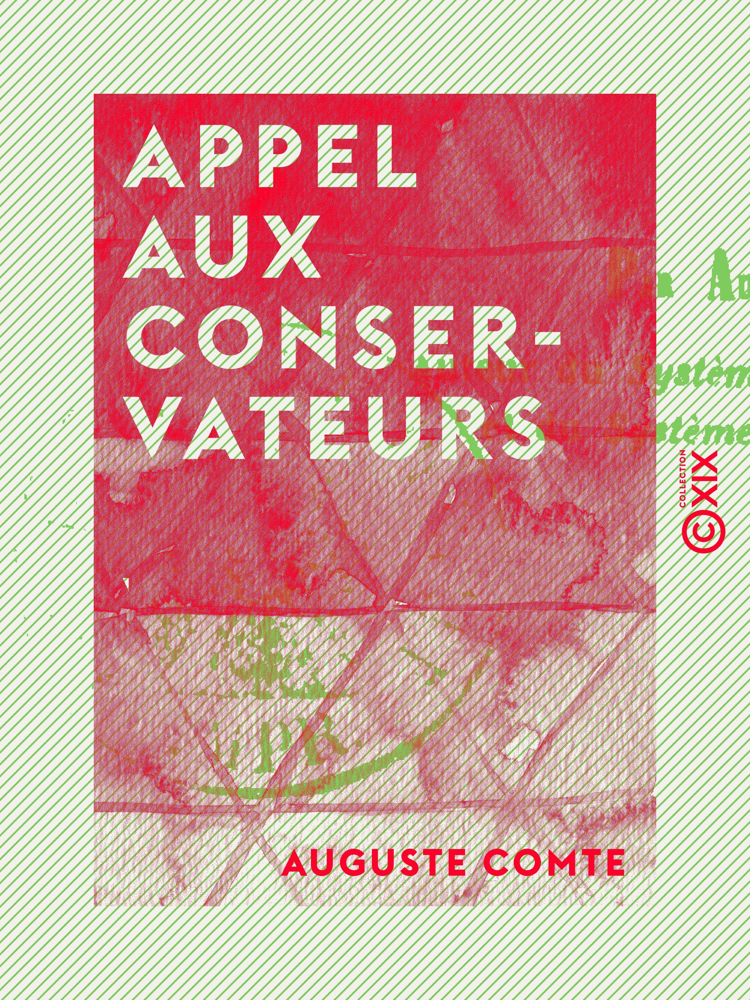 Couverture ebook de Appel aux conservateurs, de Auguste Comte