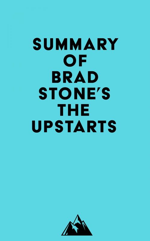ebook cover of Summary of Brad Stone's The Upstarts, by Everest Media