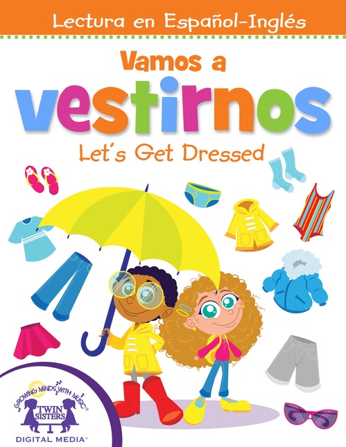 Couverture ebook de Vamos a vestirnos / Let´s Get Dressed, de Kim Mitzo Thompson, Karen Mitzo Hilderbrand