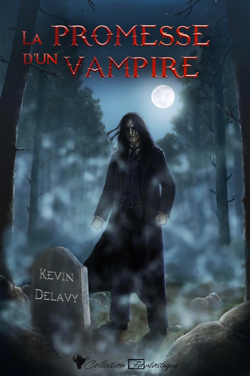 Couverture ebook de La promesse d'un vampire, de Kevin Delavy
