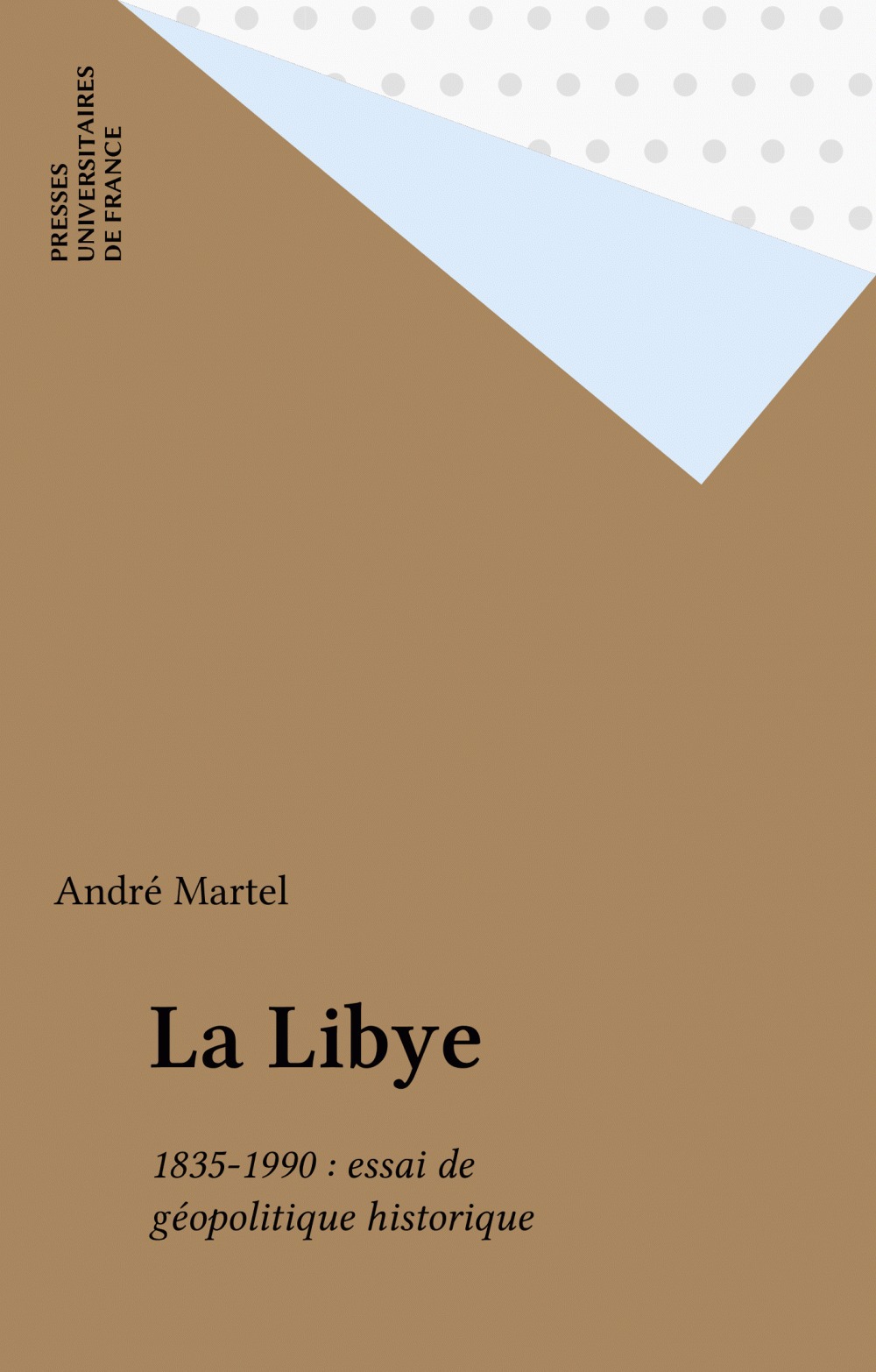 ebook cover of La Libye, by André Martel