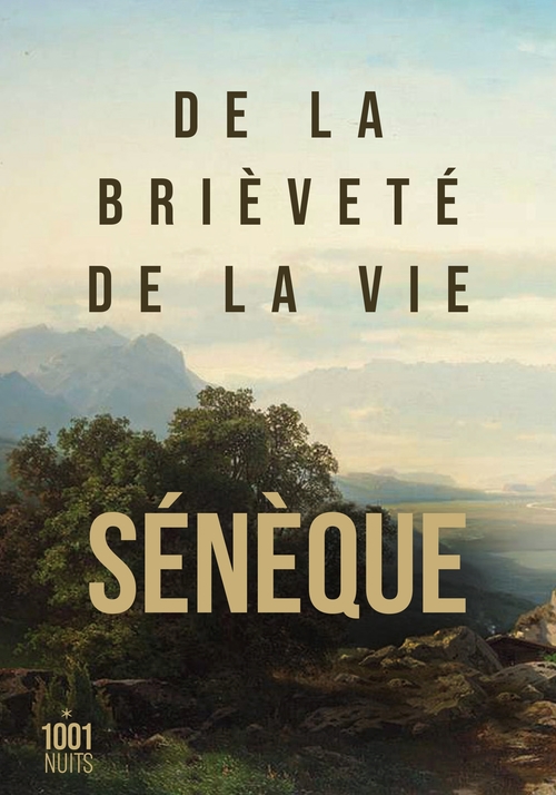 ebook cover of De la brièveté de la vie, by Sénèque