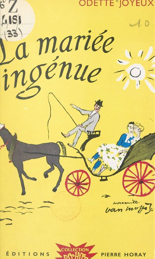 Couverture ebook de La mariée ingénue, de Odette Joyeux
