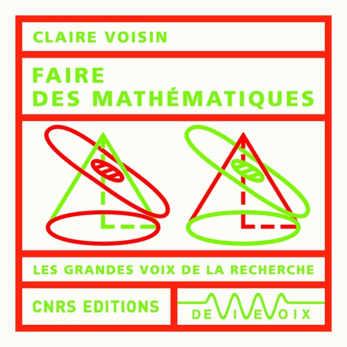 Couverture audiobook de Faire des mathématiques, de Claire Voisin