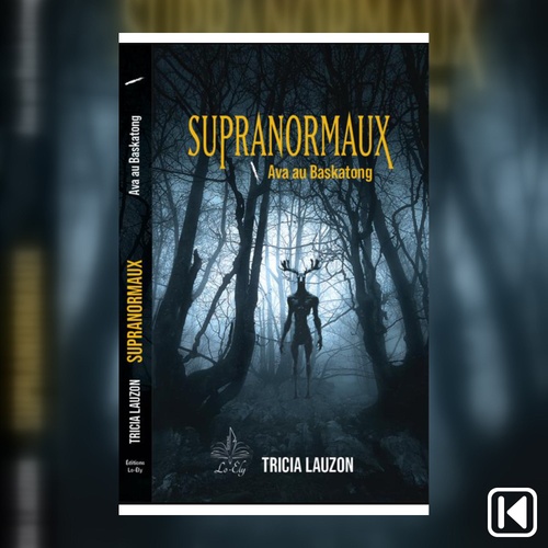 audiobook cover of Supranormaux, by Tricia Lauzon