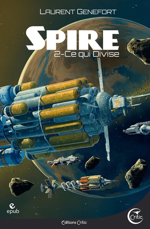 Couverture ebook de Spire 2, de Laurent Genefort